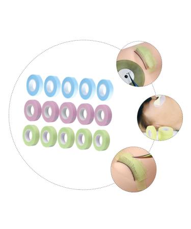 FRCOLOR 120 Rolls Lash Tape Lash Adhesive Extension Tape Fabric Tape for Eyelash K Tape Makeup Tape Eyelash Tape Eyelash Fabric Tape Lash Tapes Make up Abs With Holes Eye Patch - Buy Online on GoSupps.com