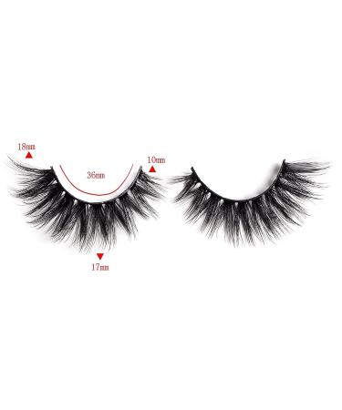 3D Faux Mink Lashes - 8 Pairs | Handmade Luxurious Volume | Fluffy & Natural False Eyelashes - Buy Online on GoSupps.com