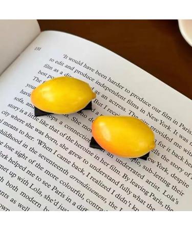 XIAHIOPT Women Girl Hair Fixing Funny Fruit Hairclip Women Girl Haipin Hair Decorations Household Accessory for Adults Cherries - Buy Online on GoSupps.com