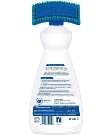 Dr. Beckmann Carpet Spots Brush - Powerful Stain & Odor Remover | 650ml with Brush Applicator | International Shipping Available - Buy Online on GoSupps.com