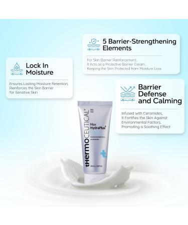 tHermoCEUTICAL Max HydraPlus+ Cream - Ceramide Enriched Moisture-Locking Barrier Cream for Improved Water Retention | 1.69 fl.oz - International Shipping Available - Buy Online on GoSupps.com
