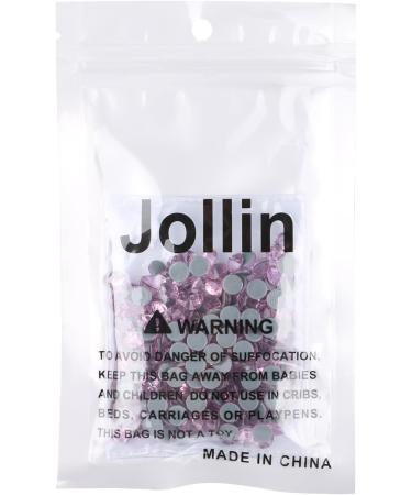 Jollin Hot Fix Crystals SS30 - 288PC Pink Flat Back Rhinestones for Nail Art & Crafting - Buy Online on GoSupps.com