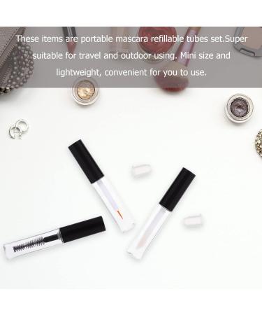 FOMIYES 1set Empty with Eyelash Gloss Portable Liner Mascara Elegant Lip Shadow Tubes Wand Refillable - Buy Online on GoSupps.com