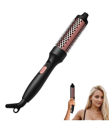 Curling Wand for Long Hair Automatic Hair Curling Iron Thermal Brush Hair Curling Wand crimper hair tool for Women & Girls rizadora para cabello Lasting Curls (1) Black