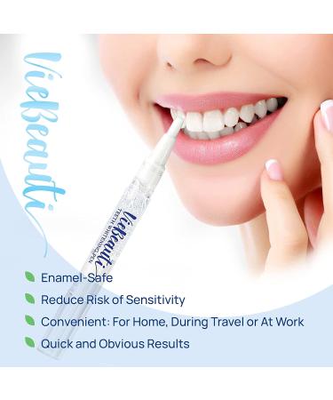 Viebeauti Teeth Whitening Kit with LED Accelerator Light - 35% Carbamide Peroxide Gel & Whitening Pen - Buy Online on GoSupps.com
