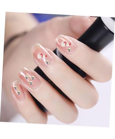 Mikinona 4 Boxes Nail Art Accessories Nail Diamonds Beads Christmas Stocking Suffers Diy Nail Art Decoration Christmas Nail Rhinestones Gems on Nails Nail Crystals Gems Alloy 3d Metal - Buy Online on GoSupps.com