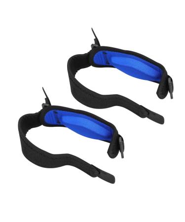 Adults Sports Elbow Support Brace - Tennis & Basketball Protector Strap for Tennis Elbow Relief (Blue - Buy Online on GoSupps.com