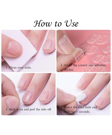 Shop Pearl False Nails - 24 Pcs Purple Press On Medium Coffin Nails for Women & Girls | Perfect for Parties & Salons - Buy Online on GoSupps.com
