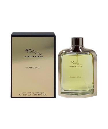 Jaguar Classic Gold By Jaguar Eau De Toilette Spray 3.4 Oz Men