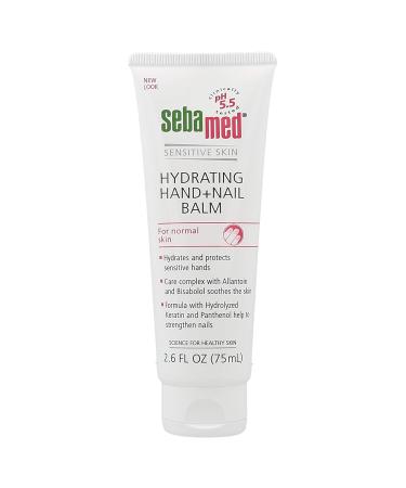 Sebamed Hand and Nail Balm pH 5.5 - Hypoallergenic Moisturizer for Sensitive Skin - 2.6 fl oz (75ml) - Buy Online on GoSupps.com