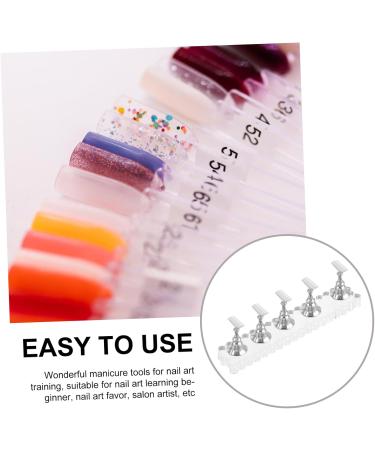 FOMIYES 1 Set magnetic base nail practice stand nail accessories fake nail holder press on nail stand fake nail stand nail art kits magnetic nail holder false nails Symphony Acrylic - Buy Online on GoSupps.com