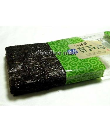 Dried Kelp Seaweed Nori Raw Unseasoned Snack Sushi - 100 Sheets (6.7oz) Pack of 1 - Buy Online on GoSupps.com