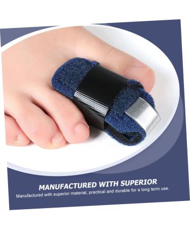 Cabilock 3pcs Thumb Splint Toe Finger Support Brace Set - Blue Toe Strap Mallet Toe Sprain Support for Fixing and Retaining Finger Position - Buy Online on GoSupps.com