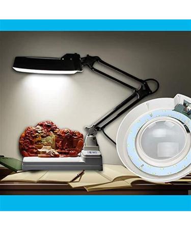 Magnifying Glasses for Hobbies Reading Magnifier 20x Magnifying Glass - High Magnification Magnifying Glass HD Desktop Magnifying Glass with LED Light Old Man Reading Repair Mobile Phone Repa - Buy Online on GoSupps.com