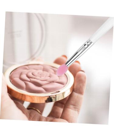 BELLIFFY 6pcs Eye Shadow Brush Makeup Eyeshadow Big Sequined Eyeshadow Brush Transparent Plastic Handle - Buy Online on GoSupps.com