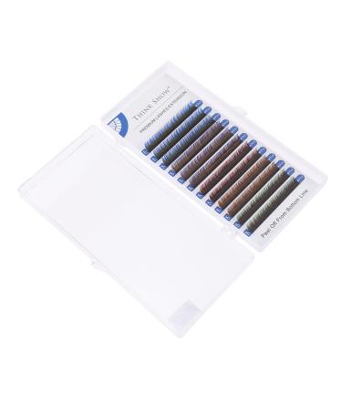 minkissy 1 Set Fake Eyelashes Artificial Eyelashes End Fake Eyelash Reusable Black Eyelashes Colored Lash Extensions Adhesives False Eyelashes Curly Eyelashes Fiber Soft 3d Cosmetic