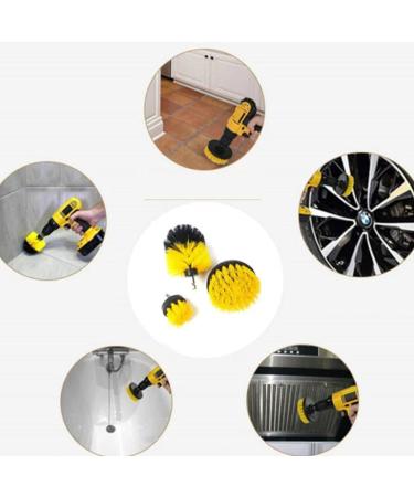 VENOAL Dish Scrub Brush Drill Brush All Purpose Cleaner Scrubbing Brushes for Bathroom Surface Grout Tile Tub Shower Kitchen Auto Care Cleaning Tools - Buy Online on GoSupps.com