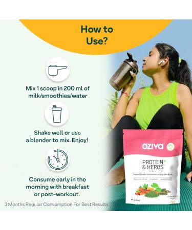 Buy Protein & Herbs for Women | Multivitamins Curcumin Shatavari & Tulsi - Boost Metabolism Hormonal Balance & Skin Health - 2.2 lbs Vanilla Almond | Soy Free Gluten Free Non-GMO - Buy Online on GoSupps.com