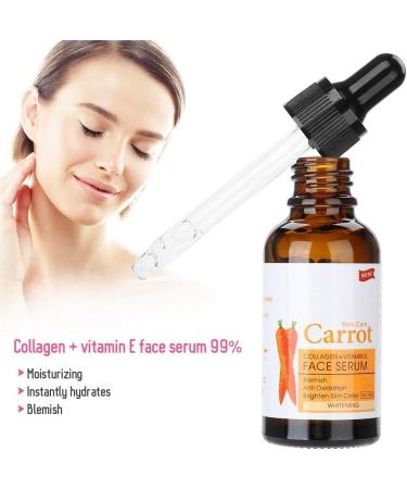Dgtrhted Carrot Serum 30ml Face Serum Anti-Whitening Aging Anti Wrinkle Moisturizing Face Lifting Carrot Essence - Buy Online on GoSupps.com