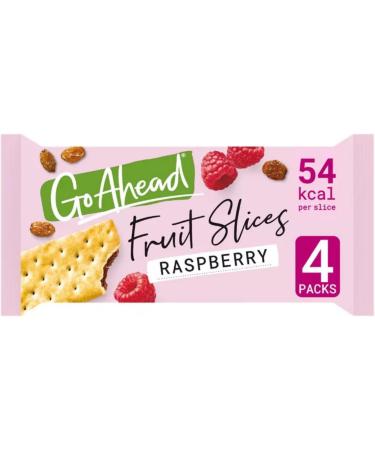 Go Ahead Crispy Fruit Slice Forest Fruit Apple Raspberry 3 pack (12 bars in total) - Buy Online on GoSupps.com