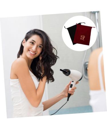 Beatifufu 2 Pcs Storage Bag Hair Dryer Drawstring Bag Makeup Containers Hairdryer Bag for Dryer Stand Fabric - Buy Online on GoSupps.com