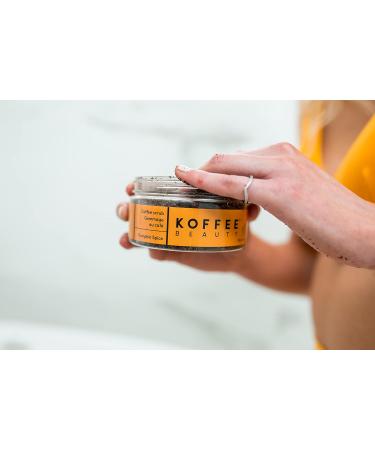 Pumpkin Spice Coffee Scrub - Exfoliating Body & Face Scrub for Smooth Radiant Skin - 4 Oz - Invigorating Festive Fragrance - Ideal for All Skin Types - International Shipping Available - Buy Online on GoSupps.com