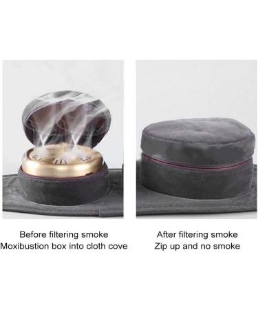 Portable Moxibustion Bag - Adjustable Smoke-Free Copper Moxa Box for Heating Therapy - Buy Online on GoSupps.com