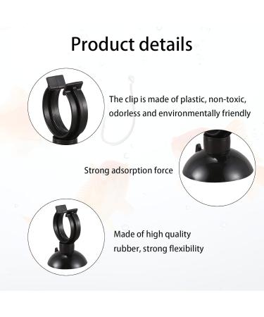 25-Piece Aquarium Suction Cups Set - Durable Clips for Air Hose & Tube | Ideal for Fish Tanks & Aquariums - Buy Online on GoSupps.com
