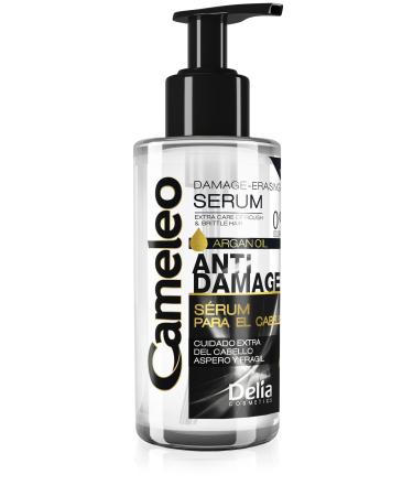 Cameleo - keratin serum - for damaged dry rough brittle hair - regenerating repair treatment & care with biomimetic keratin & argan oil - heat protection - salt and paraben -free -150ml keratin serum 150ml - Buy Online on GoSupps.com