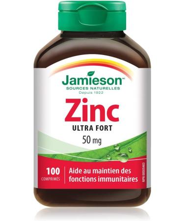 Jamieson Chewable Vitamin C 500 mg + Zinc 50 Mg Tablets Bundle - Buy Online on GoSupps.com