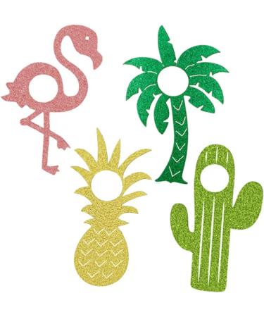 MAGICLULU 48 Pcs Glitter Candy Bags Diy Lollipop Candy Packaging Amazoncards Pineapple Candy Lollipop Wrapping Supplies Goodie Bag Candy Decor Hawaii Lollipop Ornament Glitter Powder Props - Buy Online on GoSupps.com