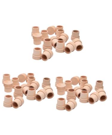 Gleavi 60 STK MOXA fire extinguish fire extinguishers for home fire extinguishers for home extinguishing cap for moxa fire extinguishers made of wood moxibuspower accessories Moxibusion Device Moxa-Stick Holzern