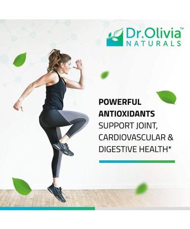 Organic Turmeric Complex with Curcumin, Boswellia, Ginger & BioPerine - 60 Capsules by Dr. Olivia - Buy Online on GoSupps.com