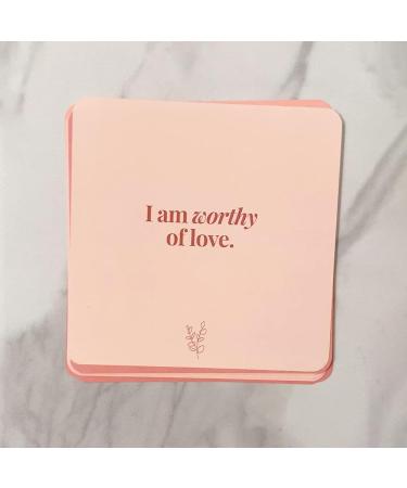 Self-Care Shower Affirmation Cards - Self-Love Edition | Waterproof Meditation Cards for Women - Daily Motivational Quotes | Stress Relief Routine Set - Buy Online on GoSupps.com