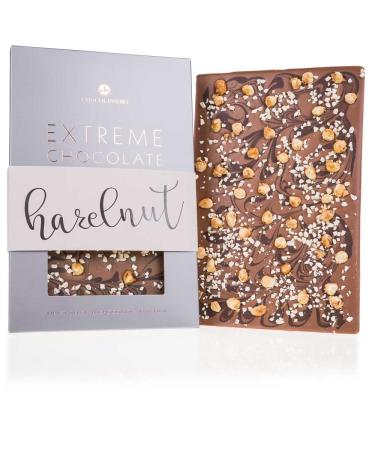 CHOCOLISSIMO Extreme - With Nuts - Large Hazelnut Milk Chocolate Bar | 350g | Gift Idea | Adults | Kids | Women | Women | Men | Girl | Boy | Boy | Men | Women | Kids | Girl | Boy | Men | Men |