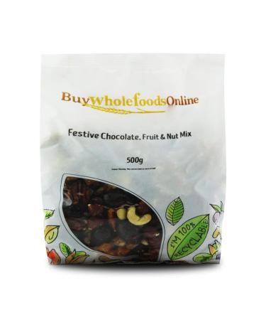 Festive Chocolate Fruit & Nut Mix 500g (BWFO)