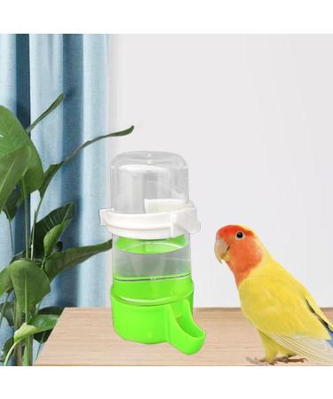 Sharplace Automatic Bird Waterer Water Bottle Birds Drinker Bird Watering Bottle Birds Water Fountain Bird Water Feeder for Parakeet Cockatiel Budgie Green - Buy Online on GoSupps.com