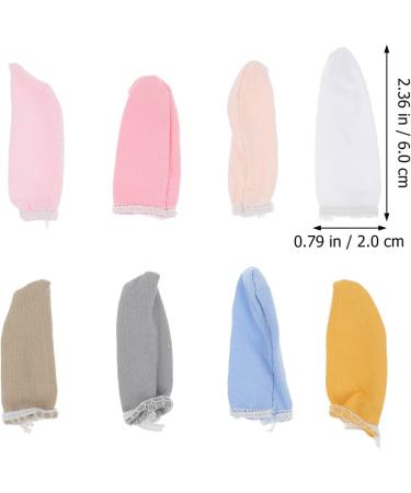 VALICLUD 30Pcs Finger Cots - Cotton Finger Covers & Protectors for Sweat Absorption | Thumb Guards & Hand Protection - Ideal for Work & Crafts - Buy Online on GoSupps.com
