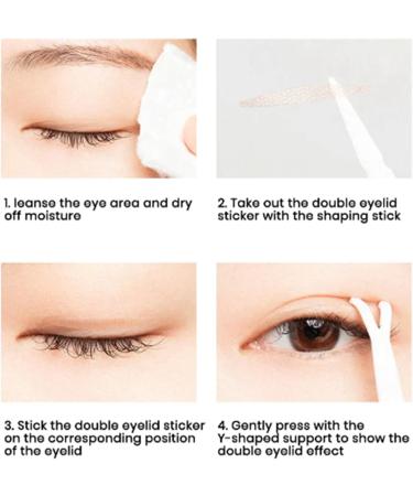 SePkus Invisible Eyelid Strips Kit Double Sided Breathable Natural Mesh Eyelid Tape. (M) Medium - Buy Online on GoSupps.com