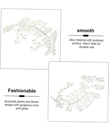 FRCOLOR Wedding Hair Comb bridal headpiece bridal hair comb women hair comb wedding accessories bride white Bridal Hair Accessories - Buy Online on GoSupps.com