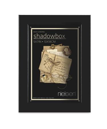 Nielsen Bainbridge Black Shadow Box 5x7 Frame 1-7/8-inch Depth (r) - 5x7