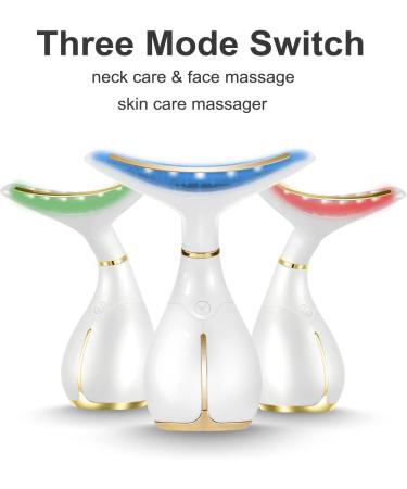 Ms.W Red Light Face Massager - Electric Facial Lifting Device with LED  Heat  and Vibration for Skin Tightening and Rejuvenation on Face and Neck - Buy Online on GoSupps.com