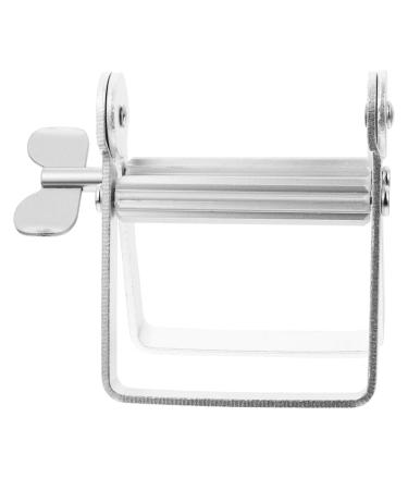 HEALLILY Stainless Steel Extruder Salon Squeezer Barber Squeezer Hair Dye Removal Tool Toothpaste Removal Tool Hair Dye Squeezer Lotion Squeeze Supply Lotion Squeeze Tool Metal Squeezer