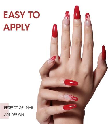 Gellen Gel Nail Polish 18ml - Red Gel Nail Polish(86) 0.61 fl oz 86 Red - Buy Online on GoSupps.com