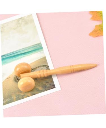 Elevated Muscle Roller Stick Massage Tool | Anti-Aging Facial Massager & Hand Roller - Mini Bamboo for Ultimate Relaxation - Buy Online on GoSupps.com