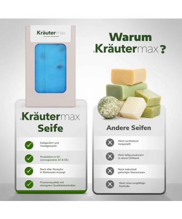  Kr utermax. Lavender Soap Piece Lavender Soap Handmade with Flowers and Lavender Oil 1 x 100g - Buy Online on GoSupps.com