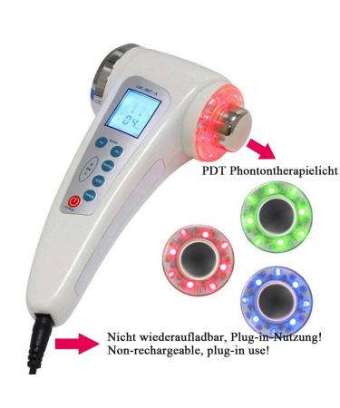 Bowka 1 MHz & 3 MHz Ultrasound Cosmetic Device for Facial & Body Skin Rejuvenation Anti-Aging Acne Treatment - Buy Online on GoSupps.com
