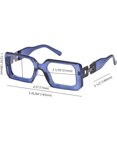 SOOLALA The Reading Glasses Company Blue Light Blocking Womens Reading Glasses Blue 1.0 x - Buy Online on GoSupps.com