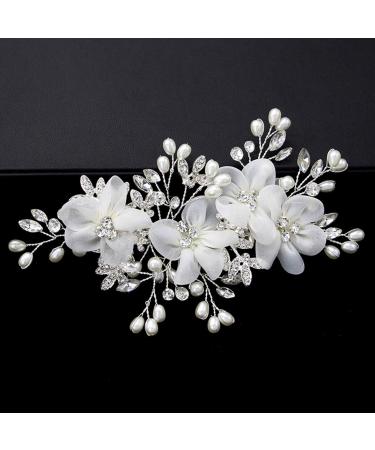 Bridal Side Hair Clips | Pearl Bridal Headpiece & Exquisite Wedding Hair Accessories for Worldwide Shipping - Buy Online on GoSupps.com