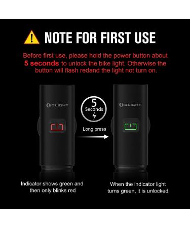 OLIGHT RN 400 LED Bike Light - 400 Lumens USB Rechargeable Headlight for Road Cyclists | IPX7 Waterproof - Buy Online on GoSupps.com